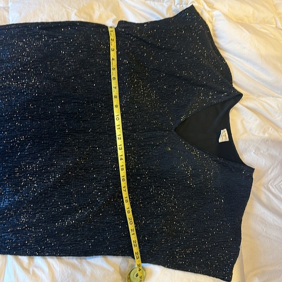 By Together Medium Sequin Dress Black Shift Holiday Party New Years wedding - Picture 3 of 9